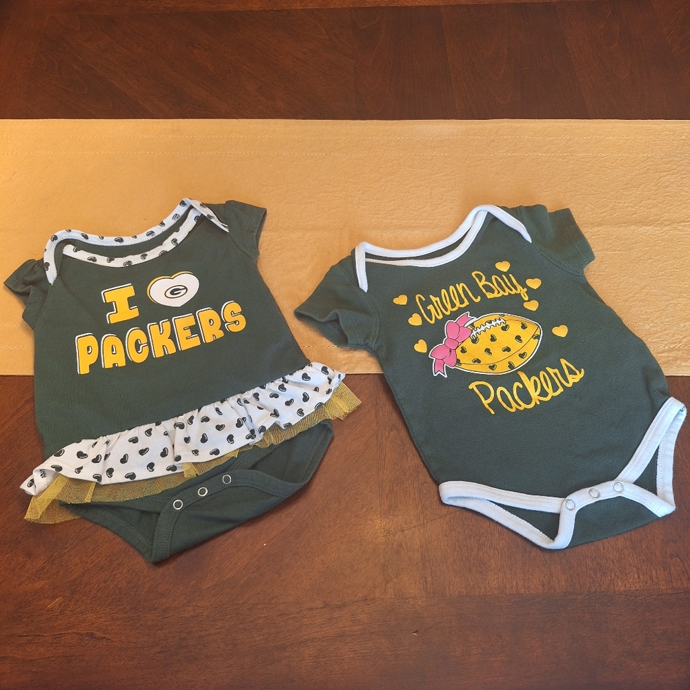 Green Bay Packers Baby Onesies